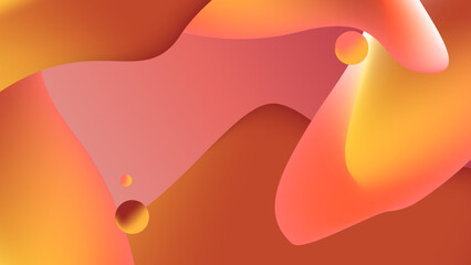 Trendy fluid gradient background for landing page background, colorful abstract liquid 3d shaped. Futuristic design backdrop for banner, poster, cover, flyer, presentation, advertising