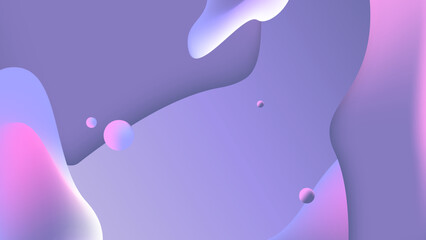 Trendy fluid gradient background for landing page background, colorful abstract liquid 3d shaped. Futuristic design backdrop for banner, poster, cover, flyer, presentation, advertising