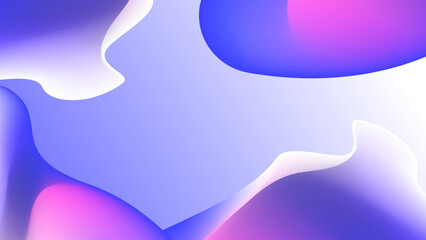 Trendy fluid gradient background for landing page background, colorful abstract liquid 3d shaped. Futuristic design backdrop for banner, poster, cover, flyer, presentation, advertising
