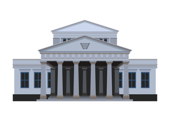 architecture building landmark city construction vector illustration  travel Europe historic history balcony 