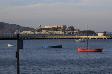 Alcatraz Island San Francisco Bay California 