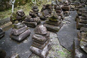 Bali, Indonesia - November 11, 2022: The Goa Gajah Temple