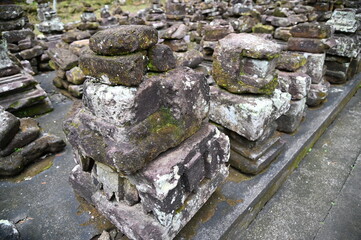 Bali, Indonesia - November 11, 2022: The Goa Gajah Temple