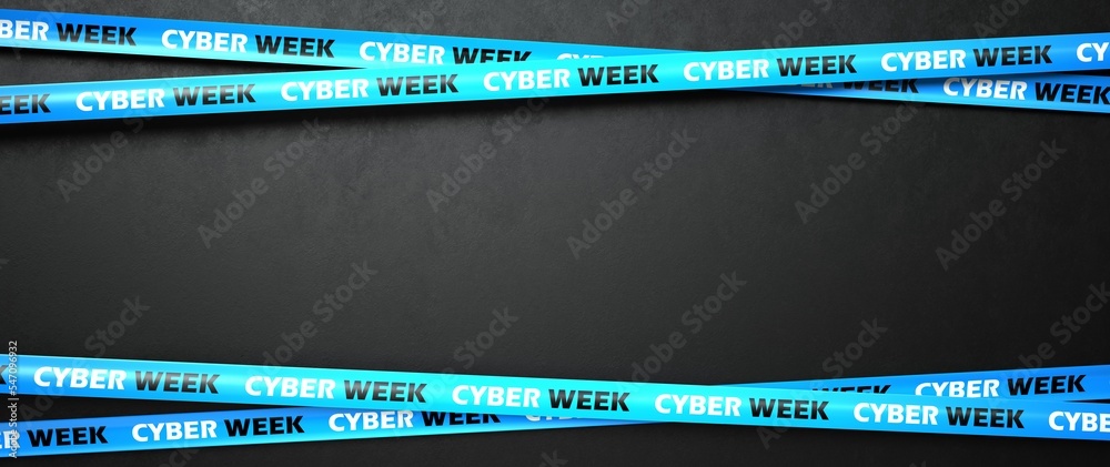 Canvas Prints cyber week background
