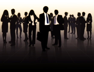 image of a group of business people .
