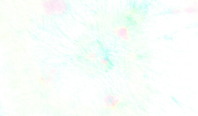  Cyan Watercolor Batik Repeat. Dye Spiral Shirt