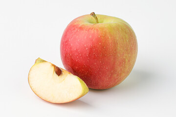 Naklejka na ściany i meble apple, mini apple, small apple, baby apple isolated on white background