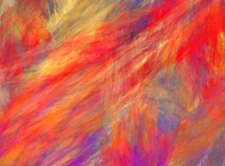 Zelfklevend Fotobehang Mix van kleuren Abstract fractal graphics. Design element. Multicolor