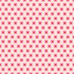 retro floral seamless pattern, groovy 60s, 70s digital paper, hippie background