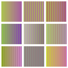 Obraz premium Original striped background. Background with gradient stripes, lines. Abstract stripes pattern. A set of gradient, rainbow stripes. For scrapbooking. Seamless pattern.