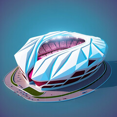 Stadium, isometric view