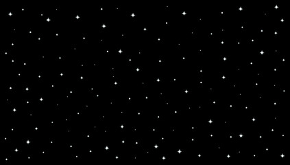 Galaxy pattern on a dark space background