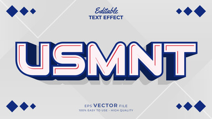 Editable text style effect - National Football Team for Qatar 2022 FIFA world cup soccer championship