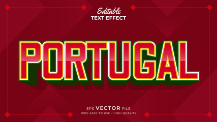 Obraz premium Editable text style effect - National Football Team for Qatar 2022 FIFA world cup soccer championship