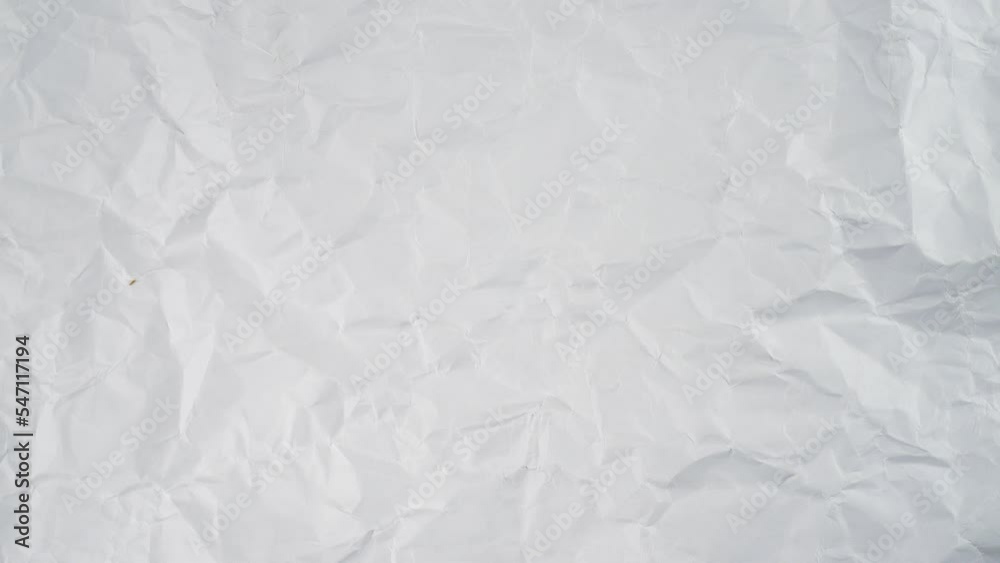 Poster Crumpled paper texture animation for background