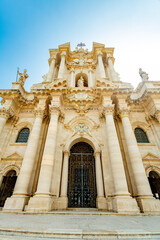 Obraz premium Cathedral of Syracuse, Sicily, Italy