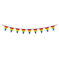 Fiesta Rainbow Flag