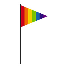 Fiesta Rainbow Flag