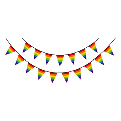 Fiesta Rainbow Flag