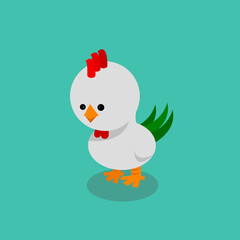 Cute Rooster 