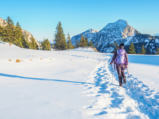 Winterwanderung auf den Breitenstein (Region Schliersee)