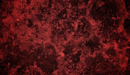 A textured background featuring deep red tones with a distressed, grunge appearance. The surface shows scratches and uneven patterns, creating a vintage feel.