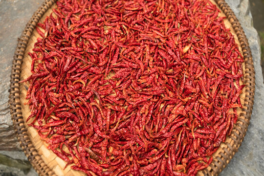Asian chili peppers