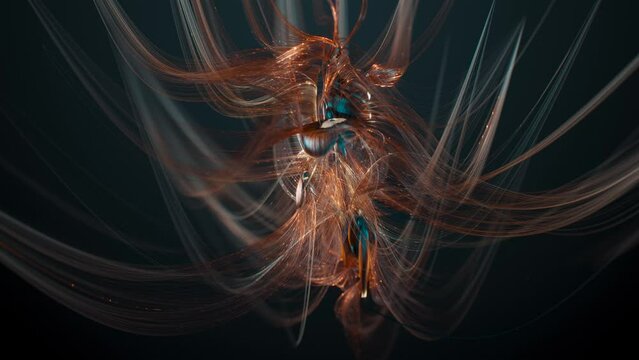 Weaving realistic muscle fibres and ligaments to mimic construction of the human body