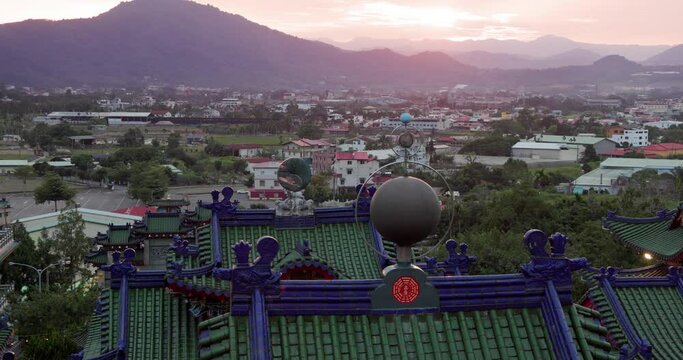 BaoHu Dimu Temple at Puli of Nantou of Taiwan