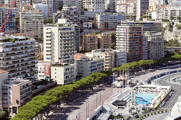 Principality of Monaco, buildings, downtown, French Riviera