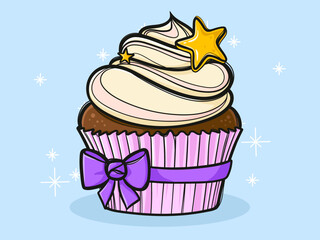 Cupcake Vektor	