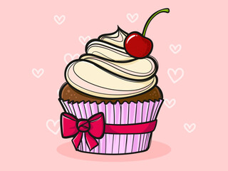 Cupcake Vektor	