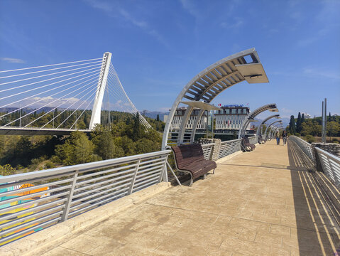 Montenegro bike tour, bridge