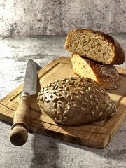 Brötchen, Körner, Roggen, dunkle Brötchen, helle Brötchen