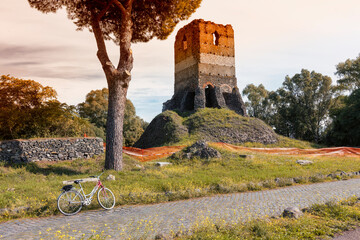 Roma. Torre Selce lungo la Via Appia Antica