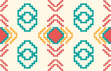 Oriental ethnic pattern. Abstract ethnic geometric pattern background design wallpaper, Indian border background,carpet,wallpaper,clothing,wrapping,batic,fabric, traditional print vector illustration