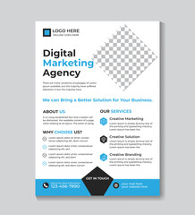 Creative corporate business brochure template. Corporate modern business flyer template. design.