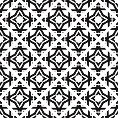 Geometric pattern. Seamless vector background. Ethnic graphic design.