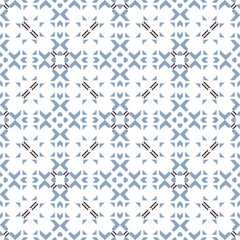 Geometric pattern. Seamless vector background. Ethnic graphic design.