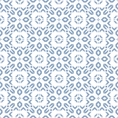 Gordijnen Geometric pattern. Seamless vector background. Ethnic graphic design. © Yuliya
