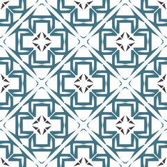 Geometric pattern. Seamless vector background. Ethnic graphic design.