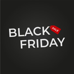 Fototapeta na wymiar BLACK FRIDAY SALE