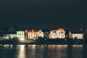 Obraz premium city at night