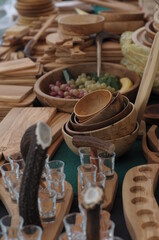 handmade wooden spoons