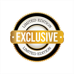 Exclusive stamp round label stock vector illustration 