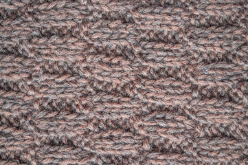 Organic knitting texture with detail wool threads.