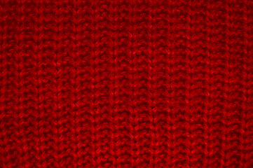 Organic knitting background with macro woven threads.
