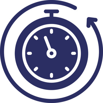 Chronometer, Timeframe Vector Icon Which Can Easily Modify Or Edit