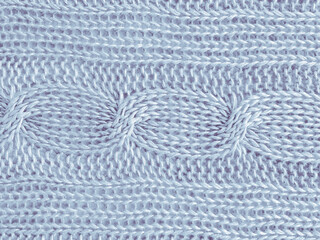 Organic knitted texture with detail woven threads.