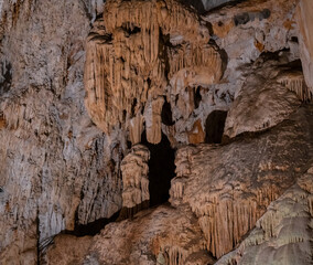 Abstrakt Cango Caves ist ein Höhlensystem bei Oudtshoorn Südafrika